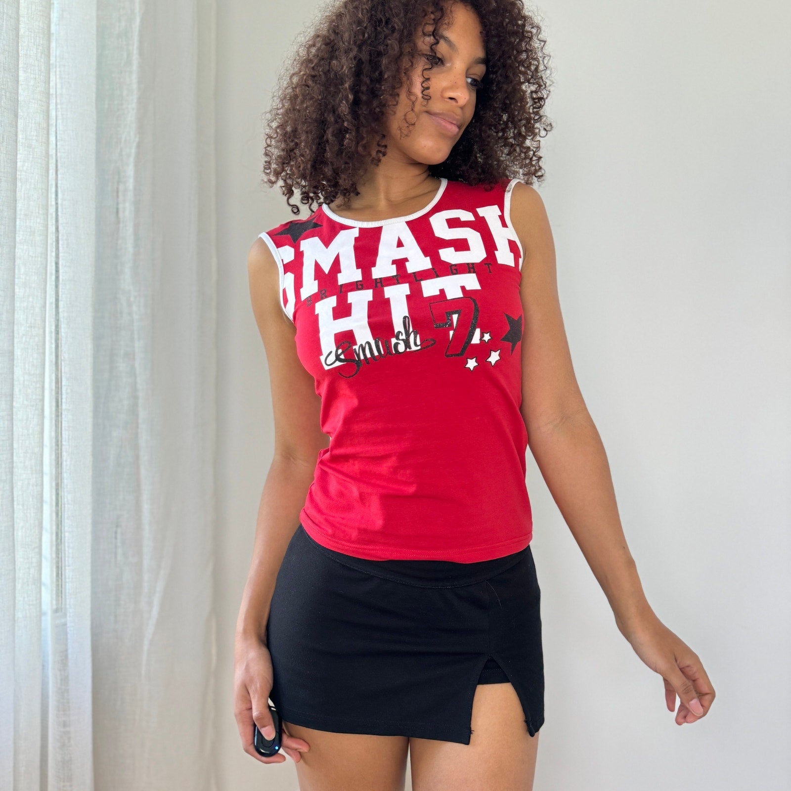 Vintage Italian Graphic Tank (S/M)