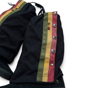 Y2K L.A.M.B. Zeyn Tex Canvas Rasta Boots (7.5)