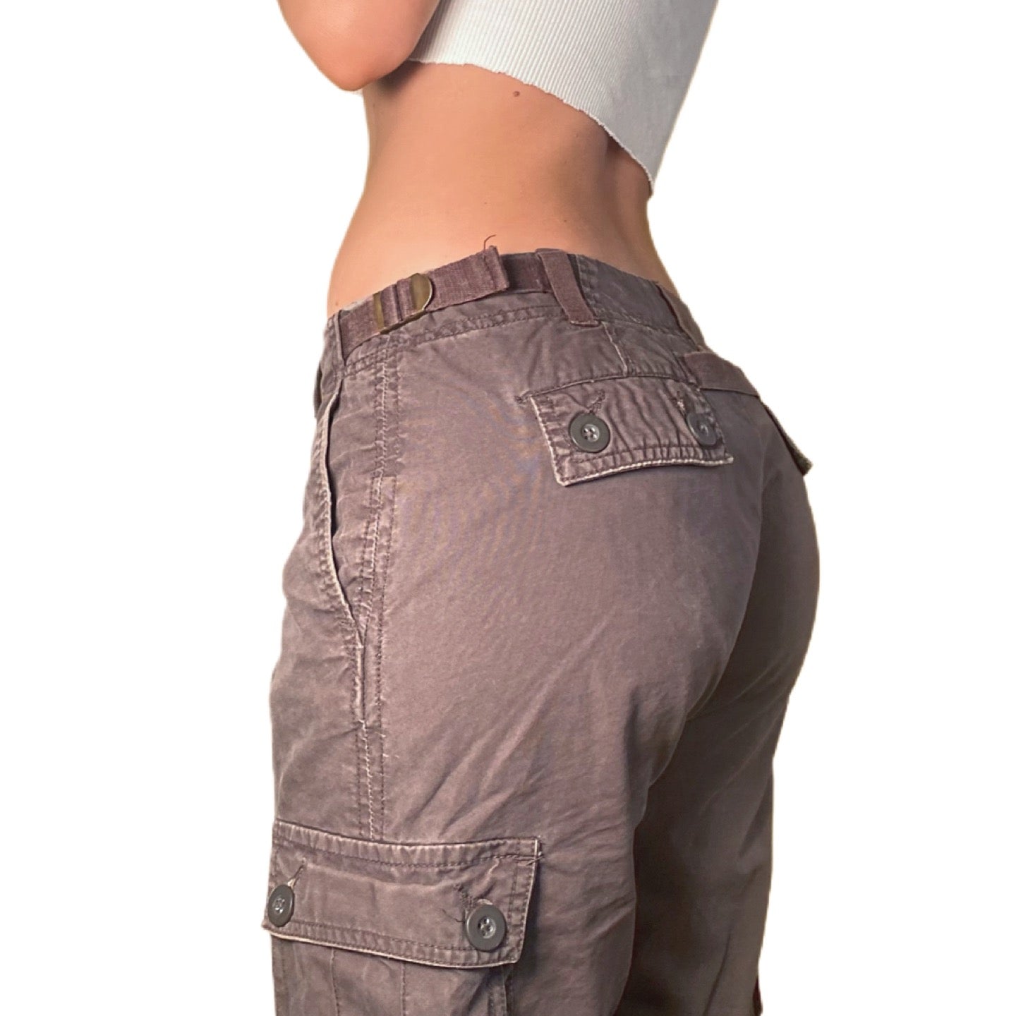 Y2k Umber Cargo Pants (S)