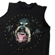 Givenchy studded Rottweiler tank (XL)