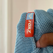 Vintage Roxy Blue Hooded Knit Sweater (S)
