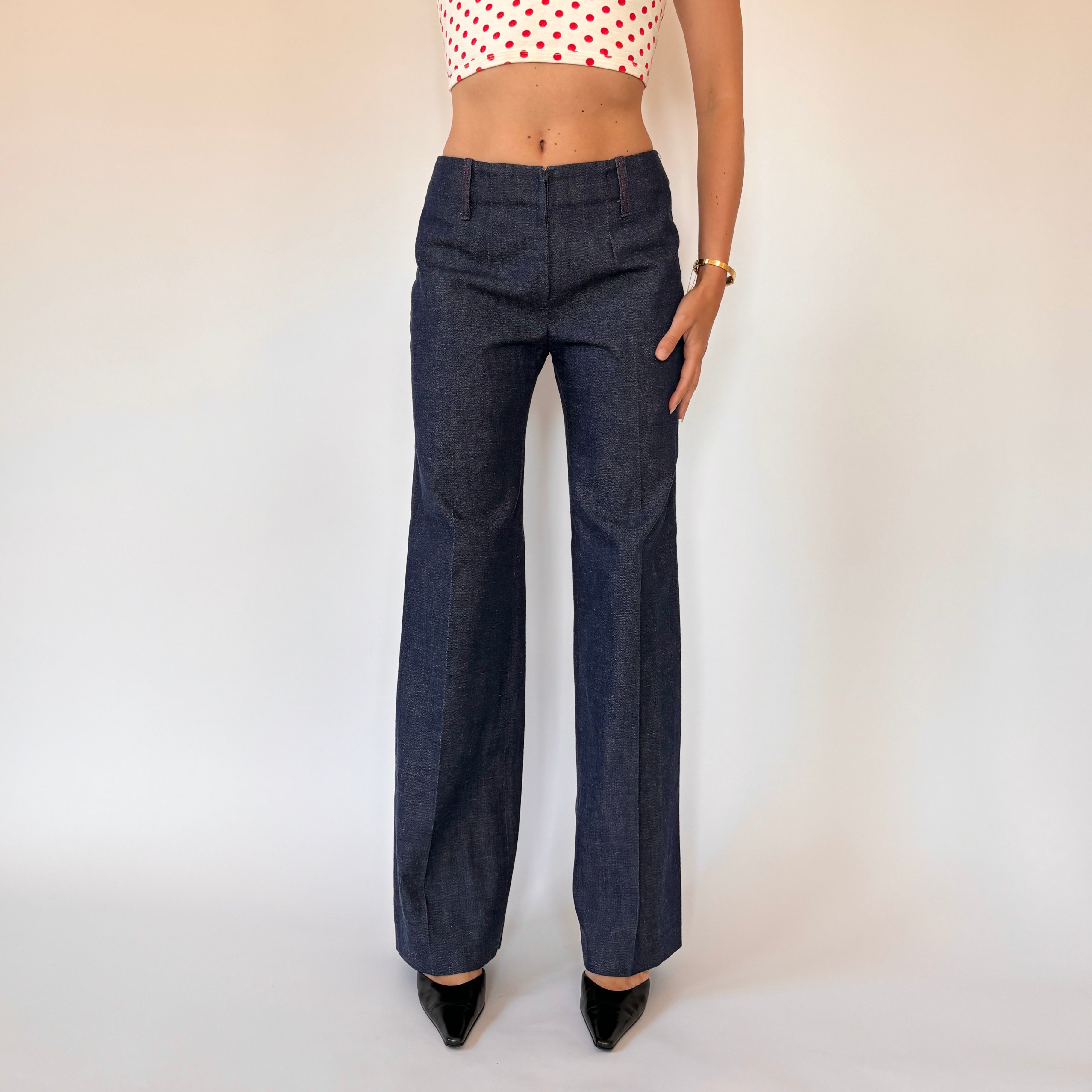 70s Denim Trousers (S)