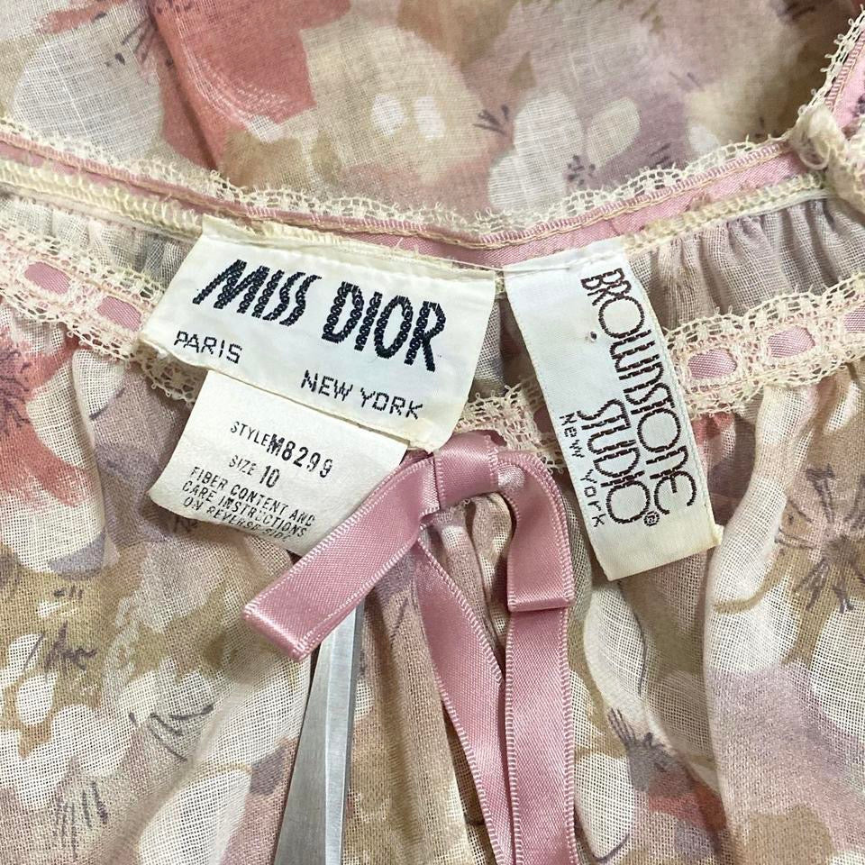 Miss Dior 70s Prairie Nightgown (L)