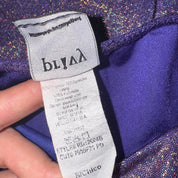 Holographic Cutout Midi Dress (S)