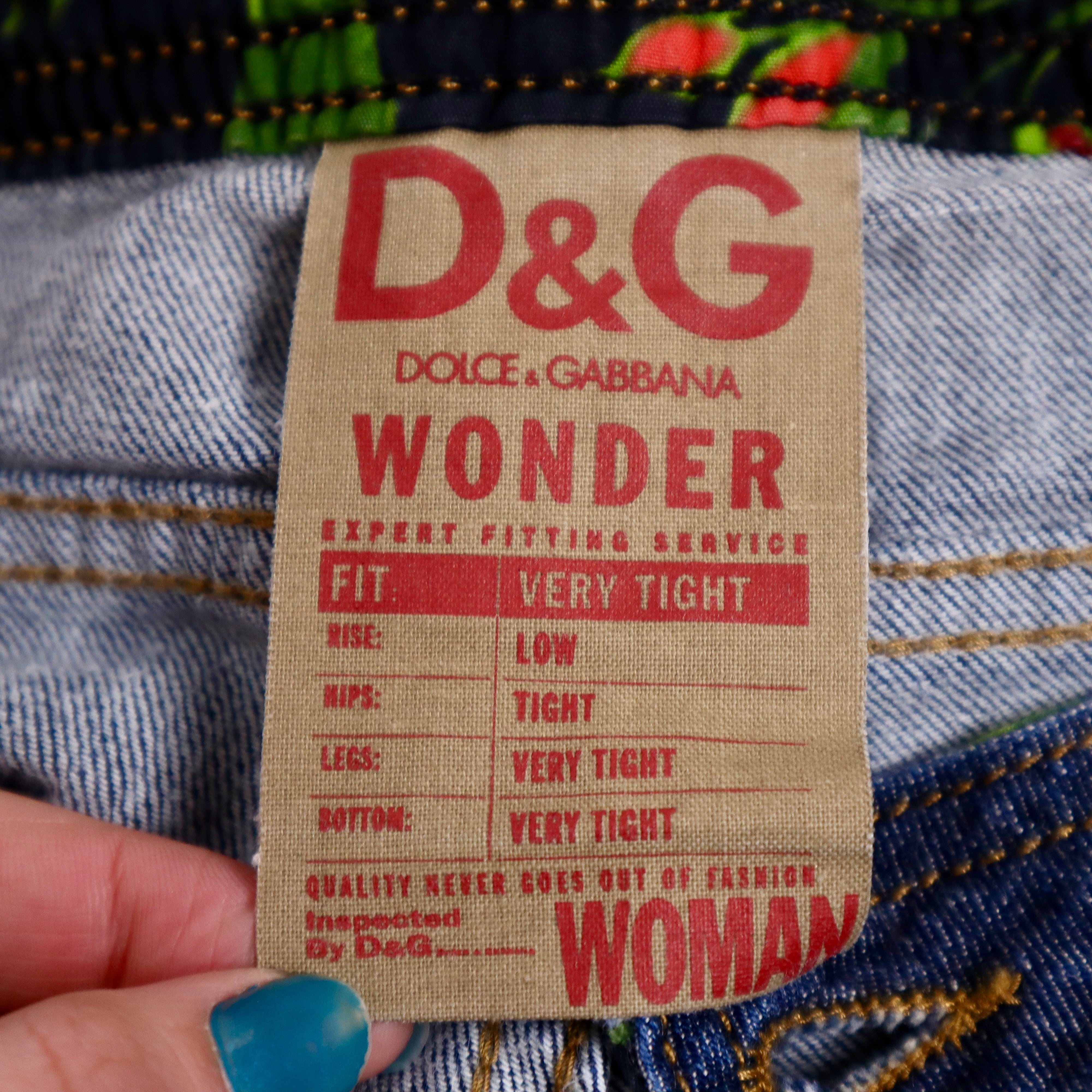 Y2K D&G Low Rise Skinny Jeans (S) – Holy Thrift
