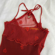 Italian Heart Asymmetrical Dress (XS/S)