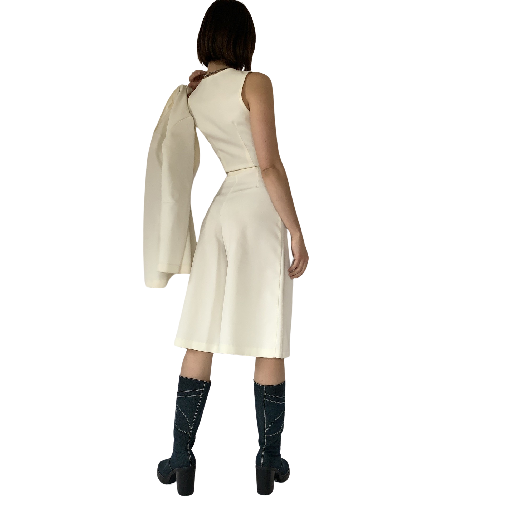 Vintage 1970s Three-Piece Suit (XXS)