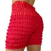 Vintage Hot Pink Ruffle Bloomers (XS/S)