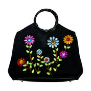 Vintage Flower Jeweled Purse