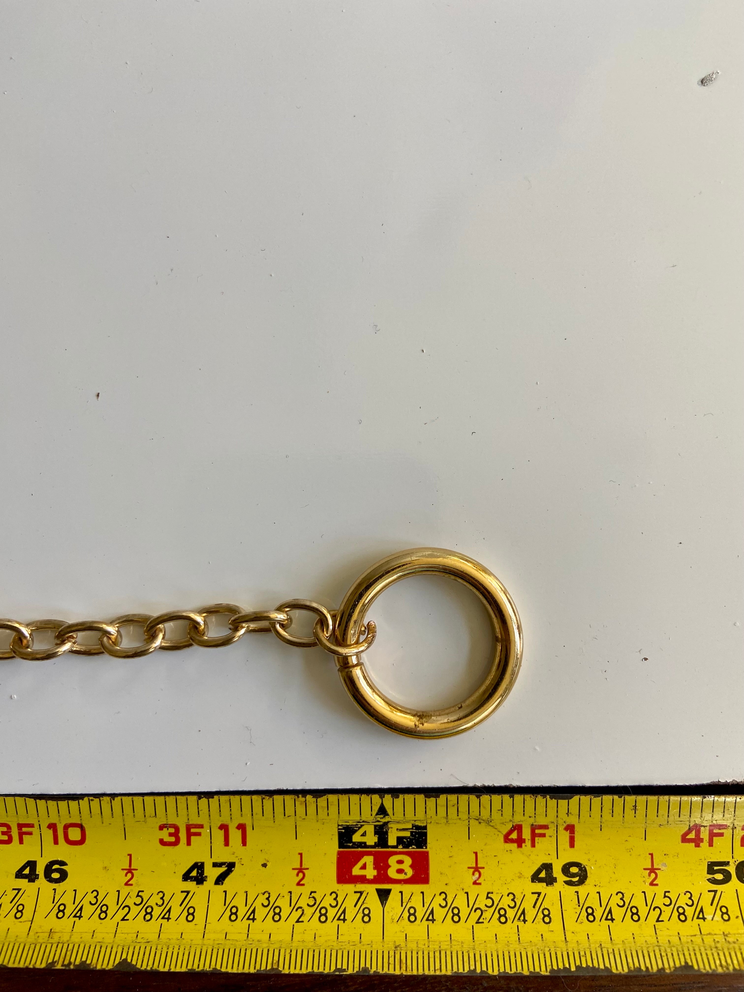 Beads& chain waist belt