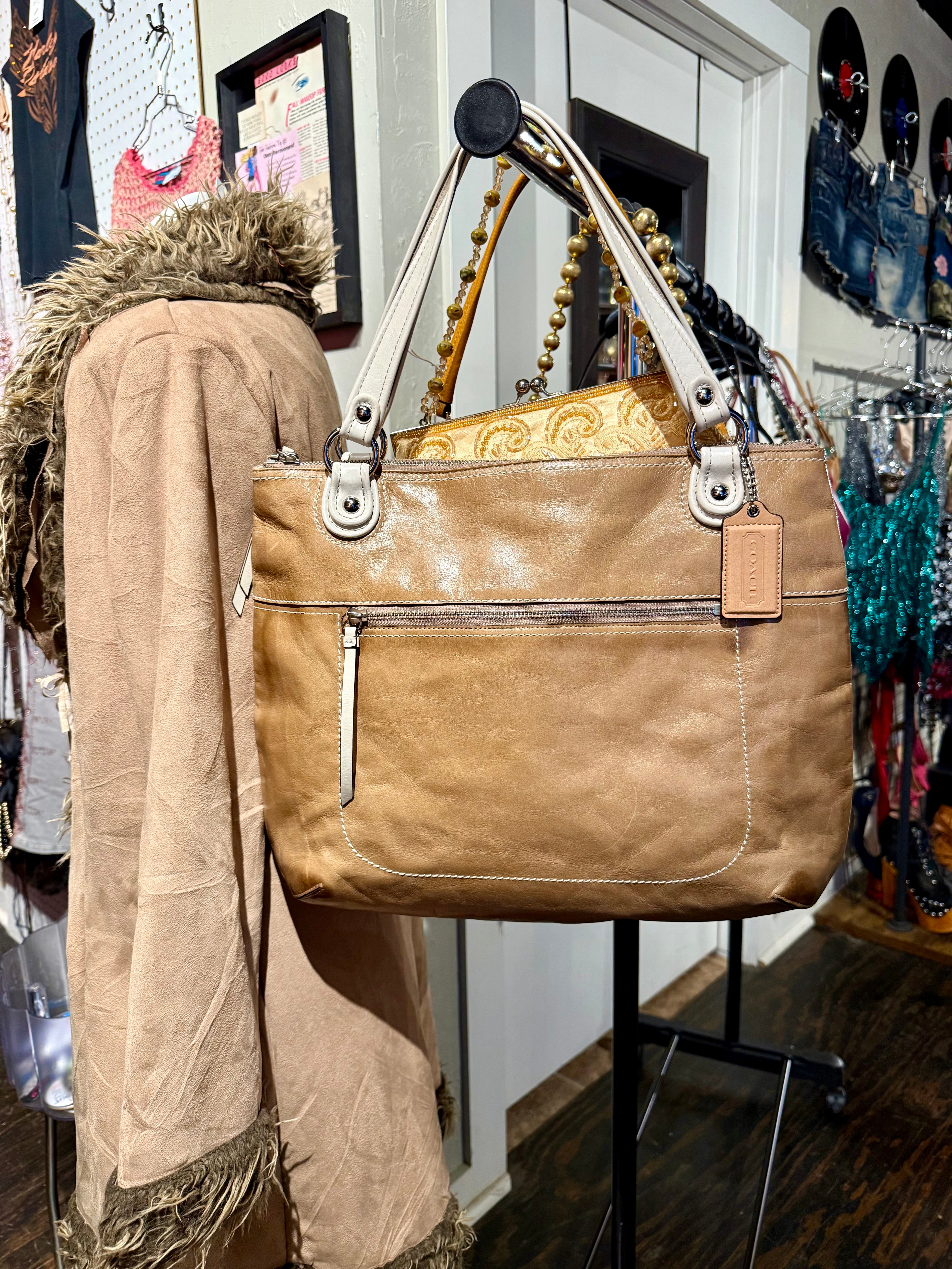 Coach Poppy Glam tote bag