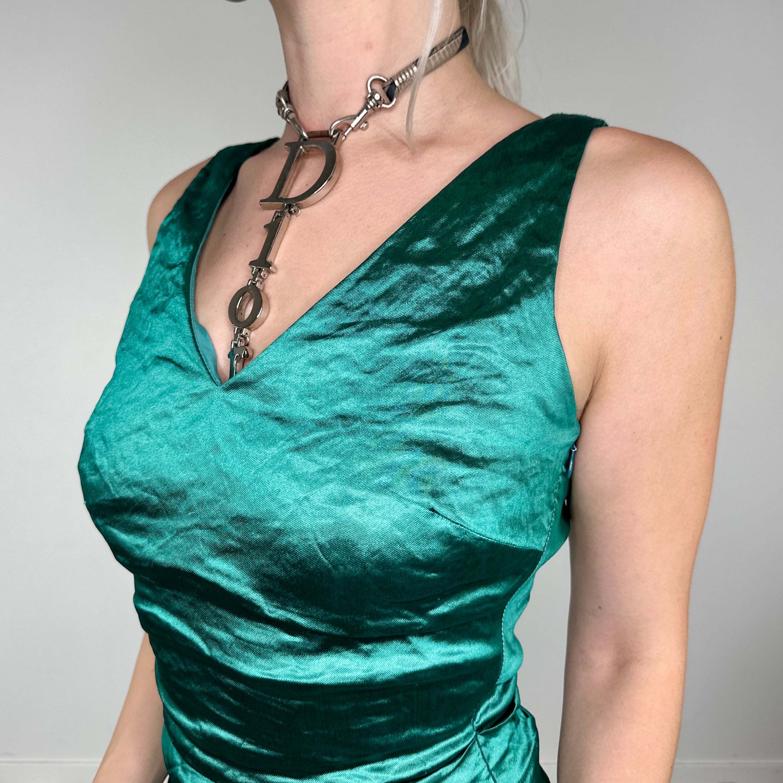 Nicole Miller Ruched Mini Dress (S/M)