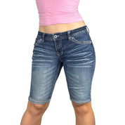 2000s Low Rise Jean Shorts (S)
