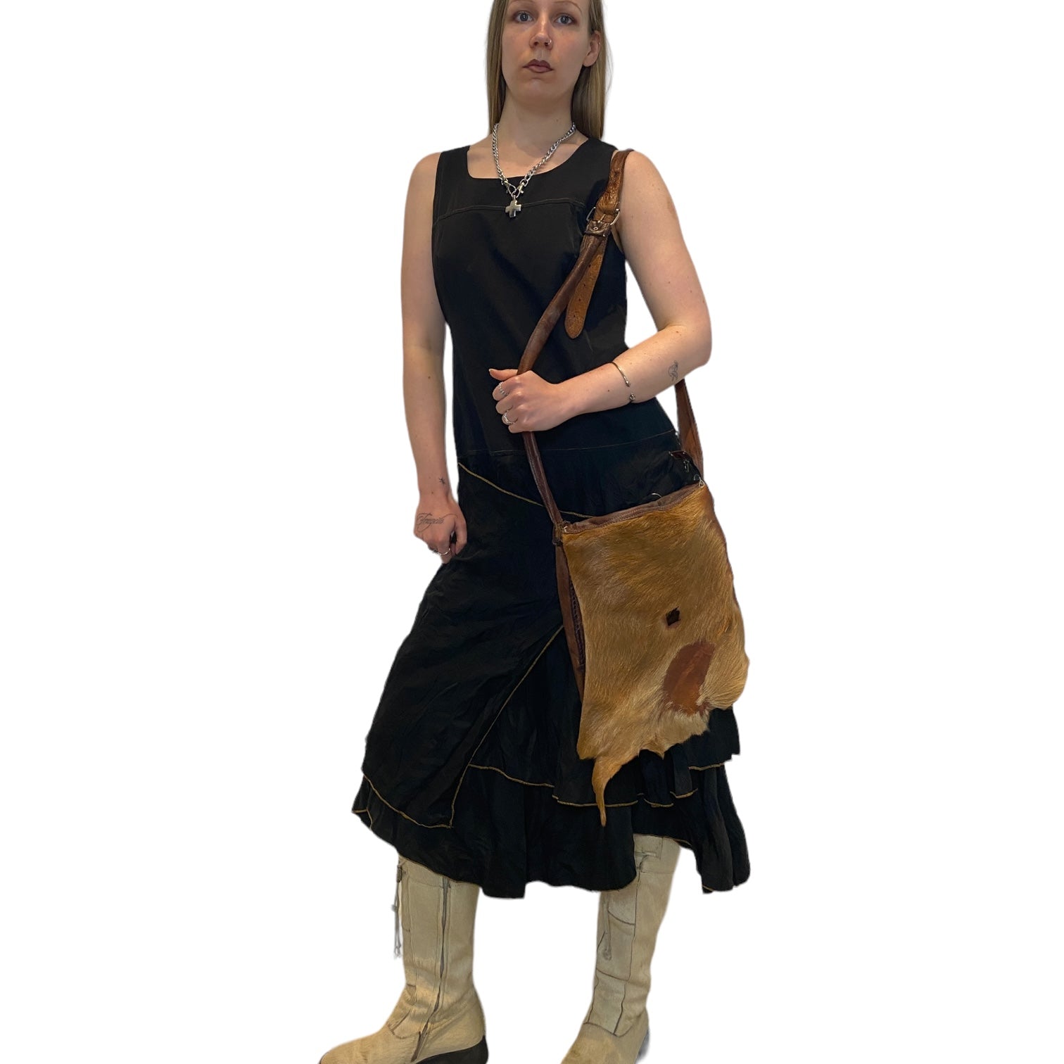 90s Utility Archive Midi Dress (M)