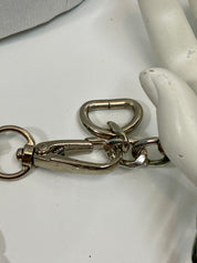 White & silver watch choker