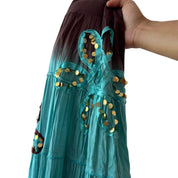 Vintage Extyn Ombre Maxi Skirt (S/M)