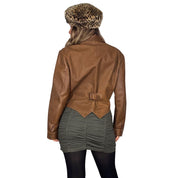90s Western Leather Jacket (M)