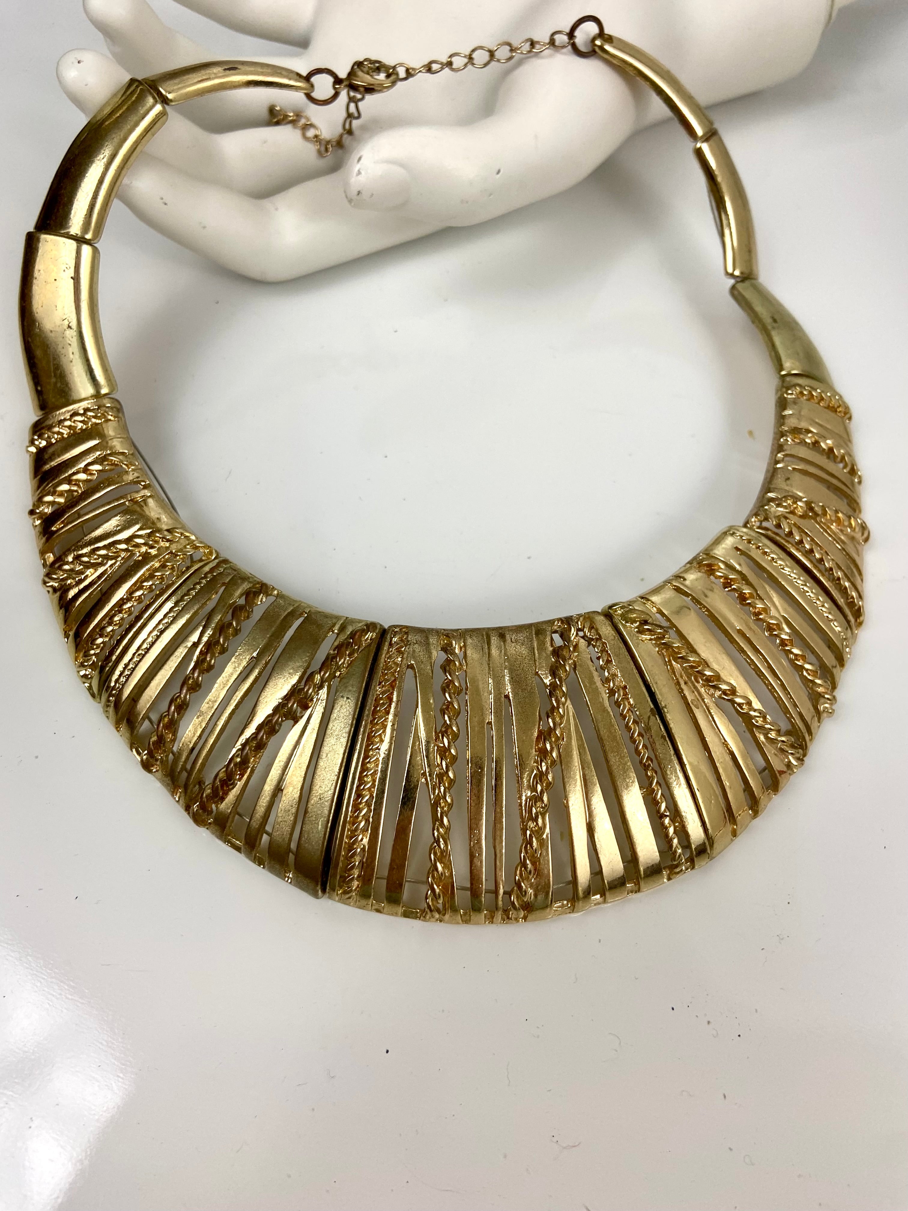 Vintage gold choker