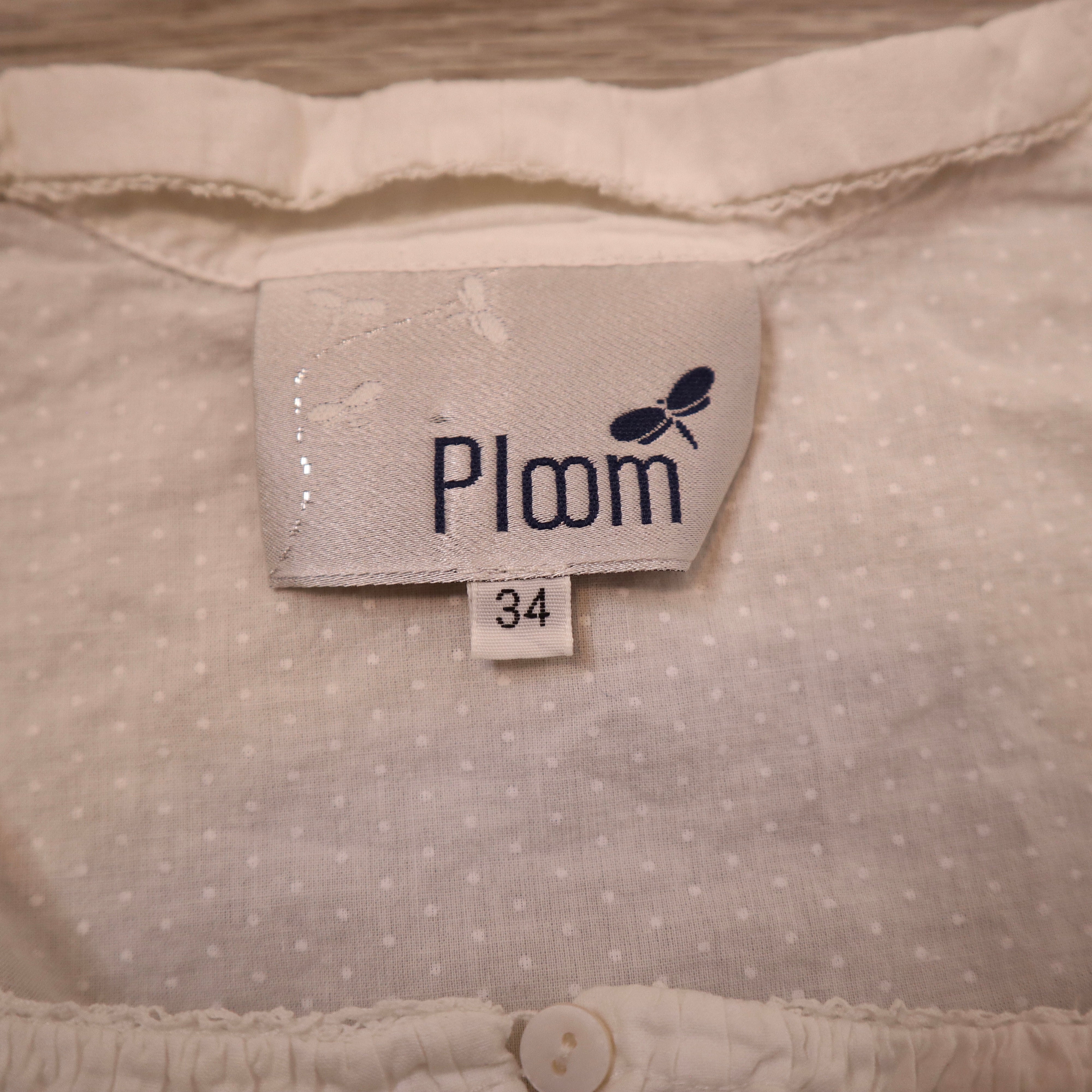 Y2K White Cropped Milkmaid Top (S)