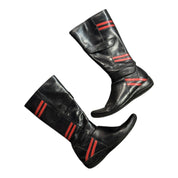 Y2K Leather mid calf boots (6.5)