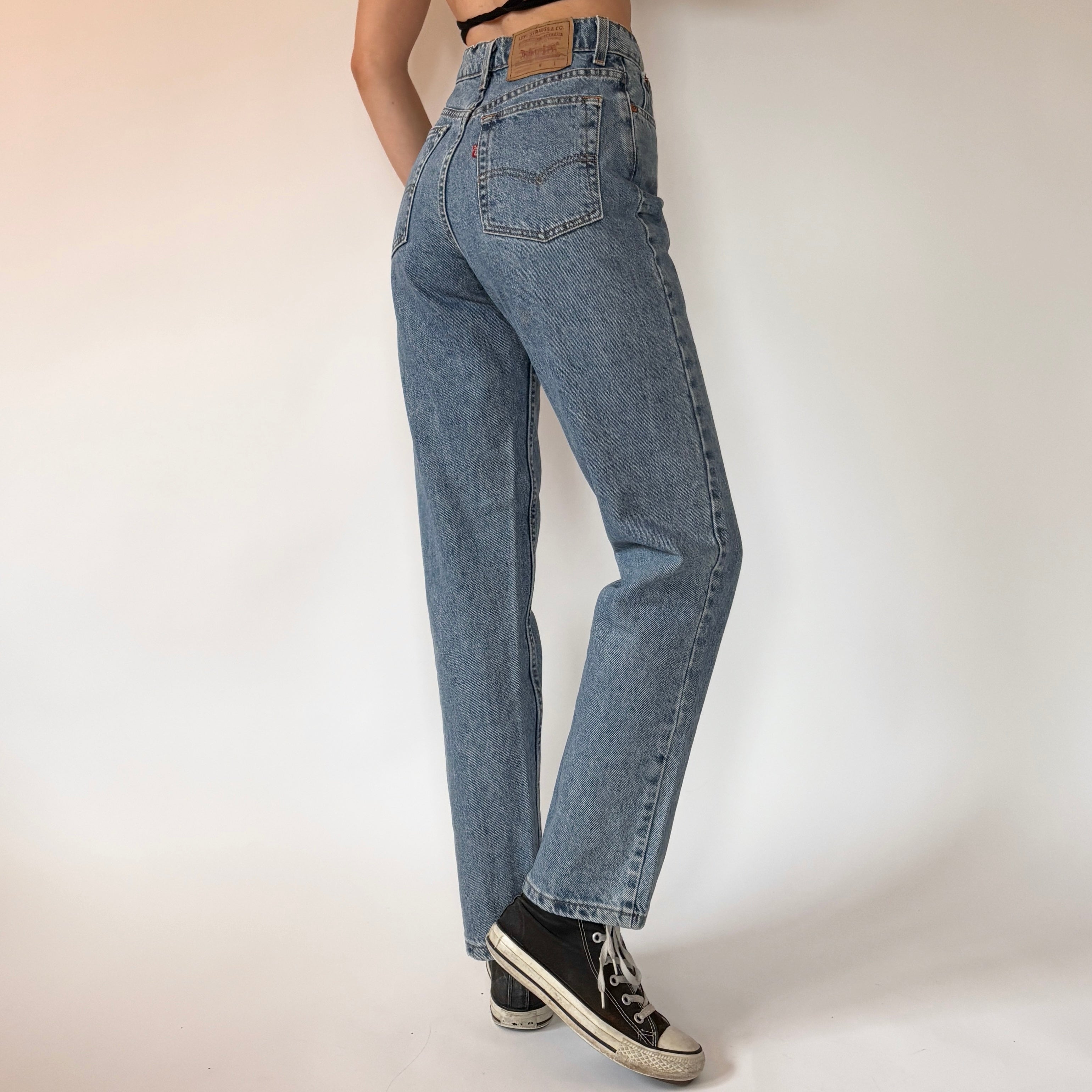 Levi's 4th bigE 不均等V 525 Levi's 90s 525 Jeans (XS/S) – Holy Thrift
