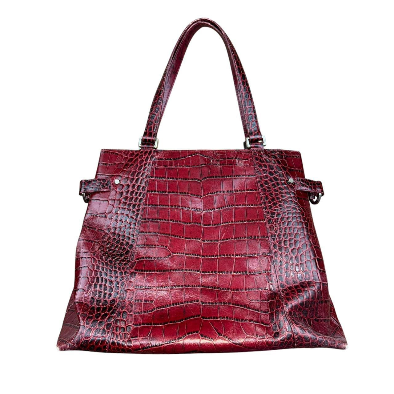 Vintage Burgundy Leather Bag