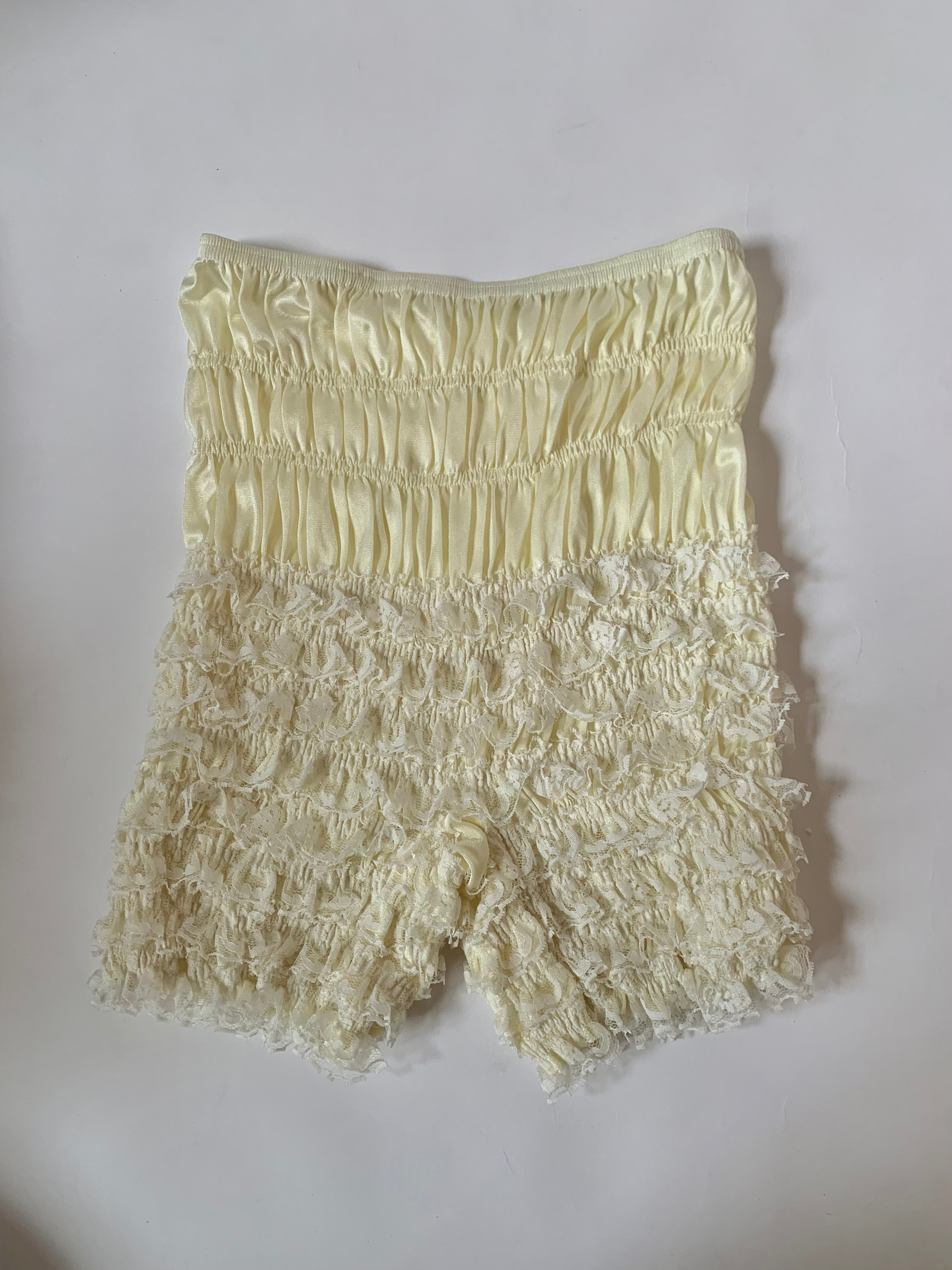 Vintage Ruffle Bloomers - Small