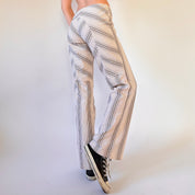 Y2K Stripy Ribbon Flares (XS)