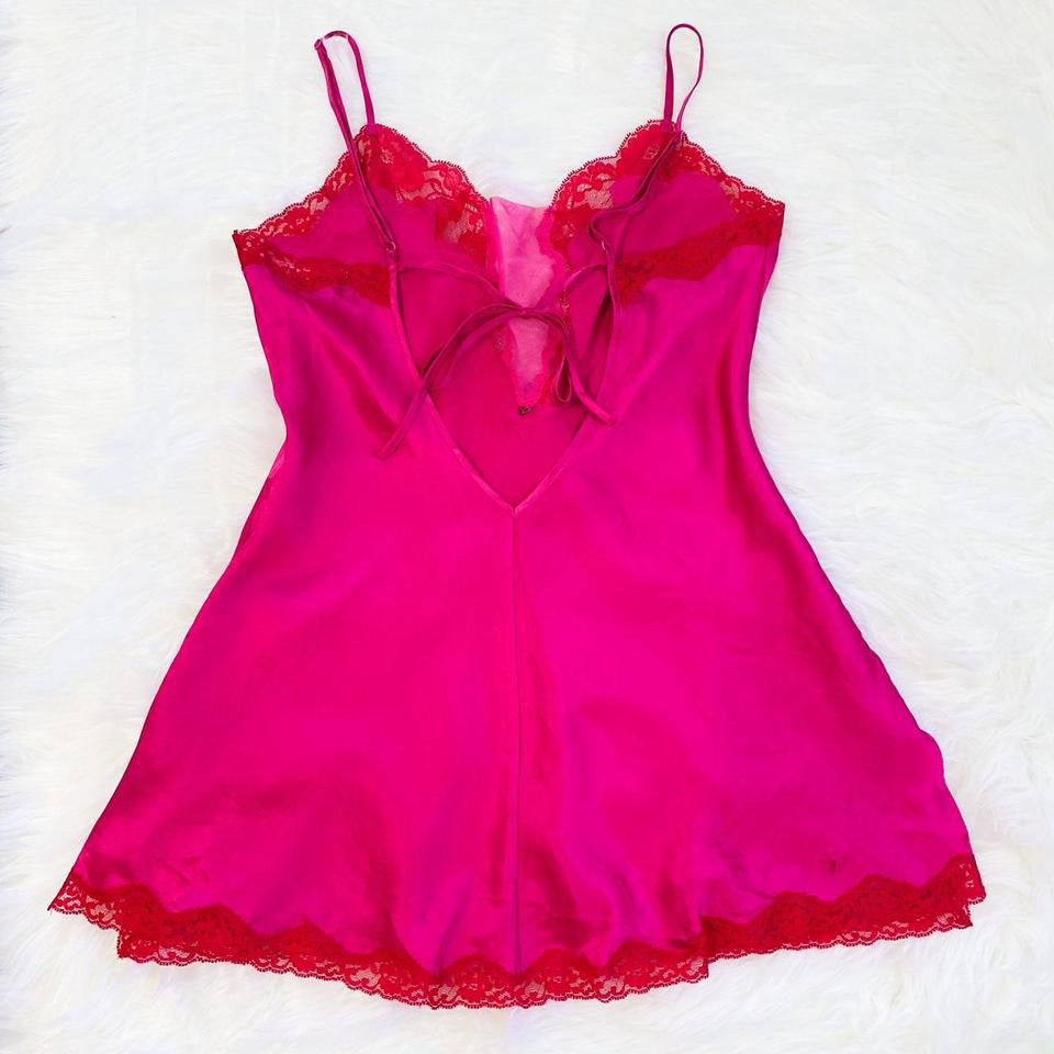 2003 VS Satin Slip Dress (M)