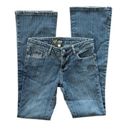 BEBE LOW RISE DENIM JEANS (S)