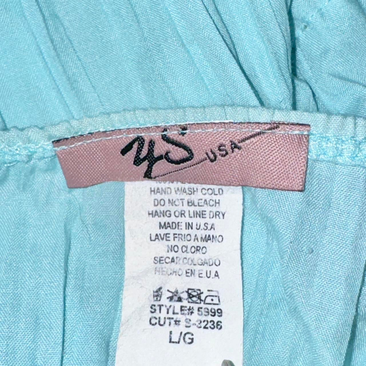 Robin’s Egg Halter Dress (M)