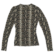 Slinky Snakeskin Long Sleeve (XS)