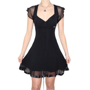 Y2K Italian Black Mini Dress (S)