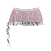 Reworked Juicy Couture Mini Skirt (XL)