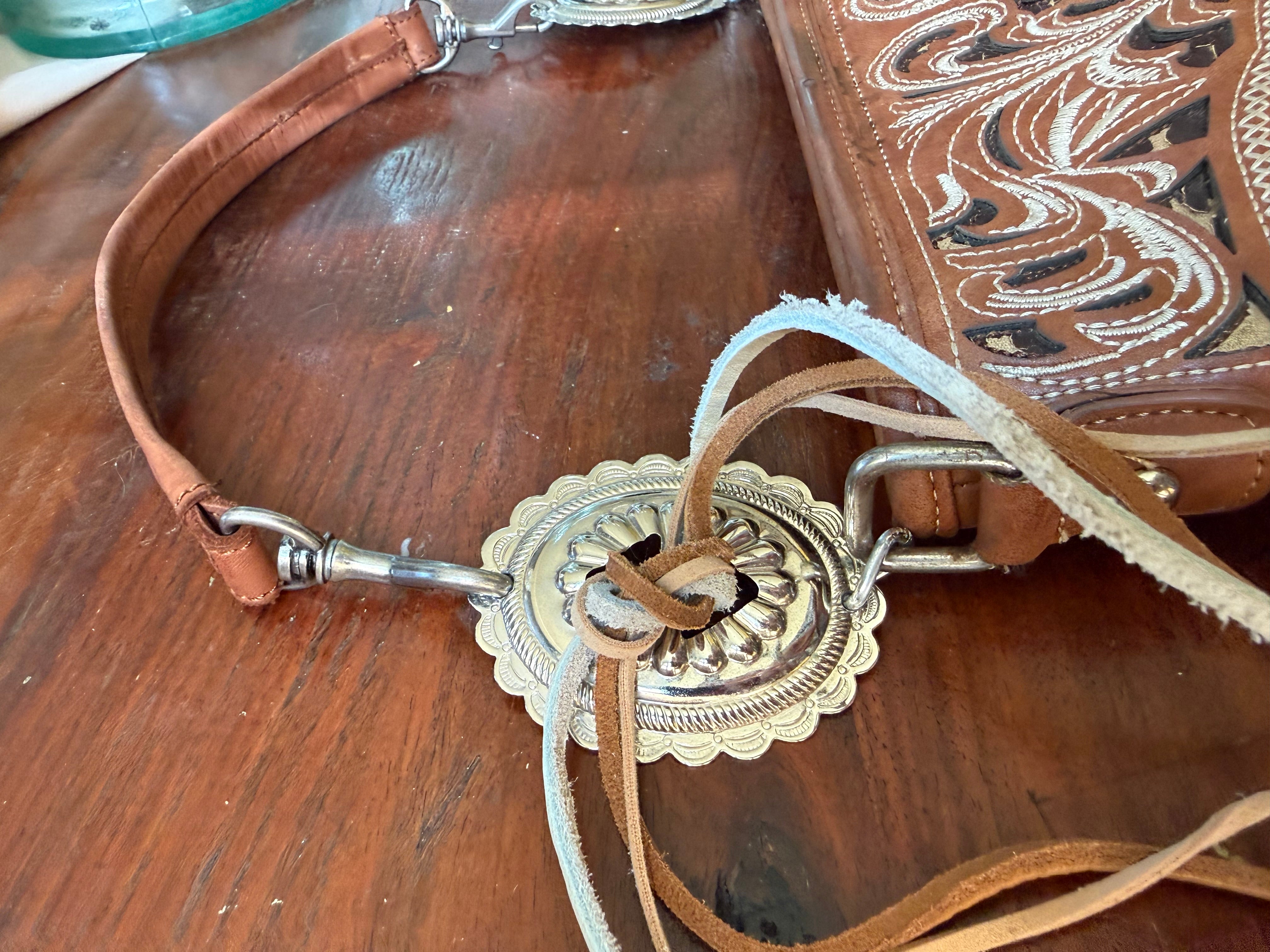 Reworked American bling purse