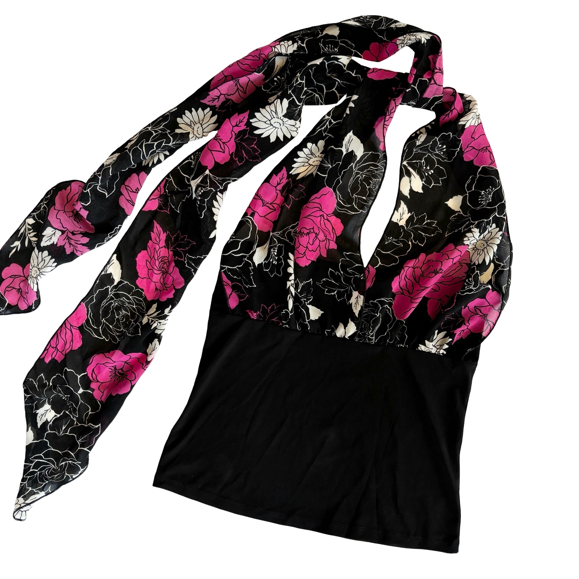 Y2K Convertible Scarf Top (S/M)