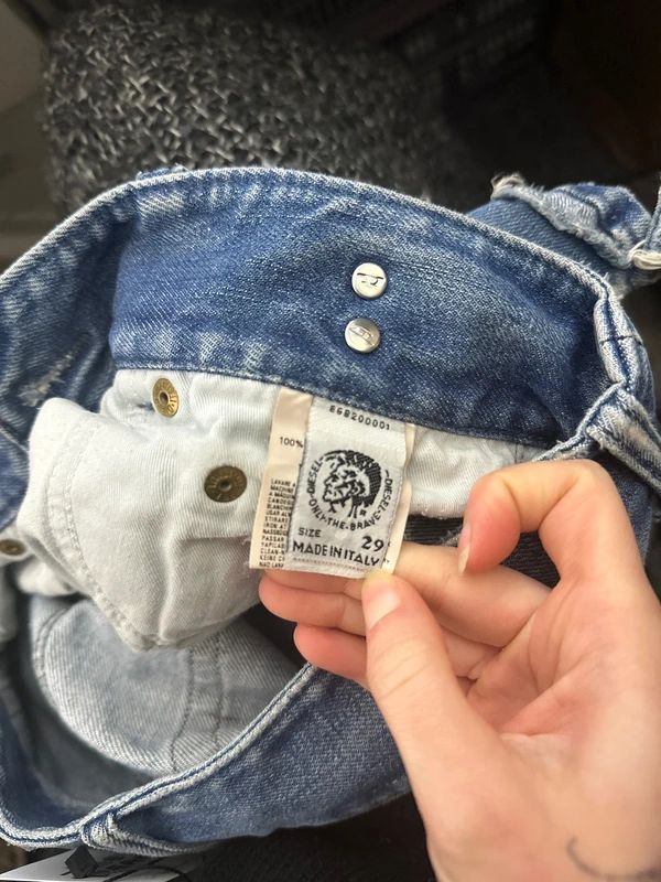 Vintage Diesel Ripped Denim Jeans (XS/S)