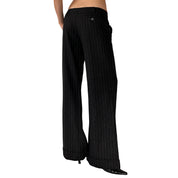 2000s Wool Pinstripe Trousers (XS/S)