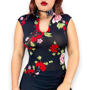 90s Cherry Blossom Top (XS)