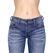 DIESEL Mid Rise Straight Leg Jeans (S/M) 