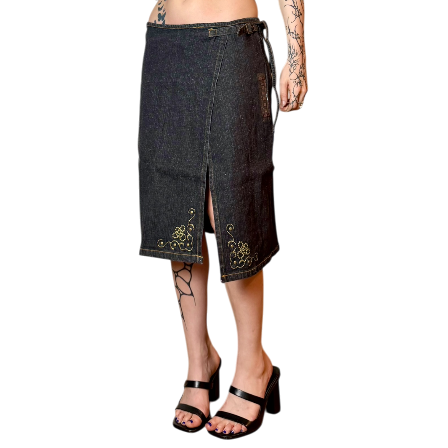 Deadstock Y2K Midi Skirt (S/M)