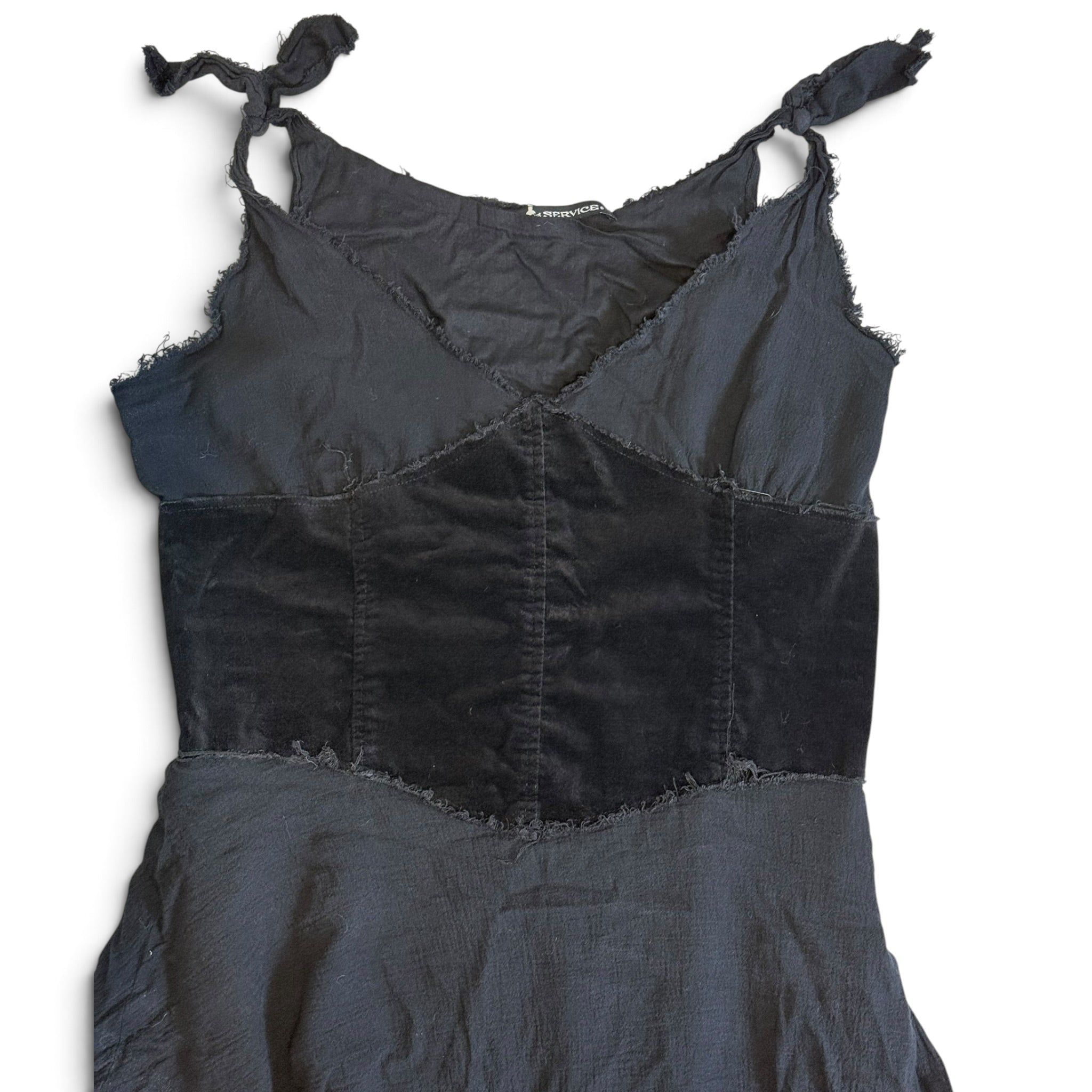 Lip Service Hanky Hem Layered gothic dress (XL)