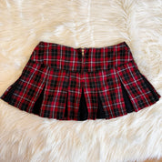 Tripp Pleated Mini Skirt (S)