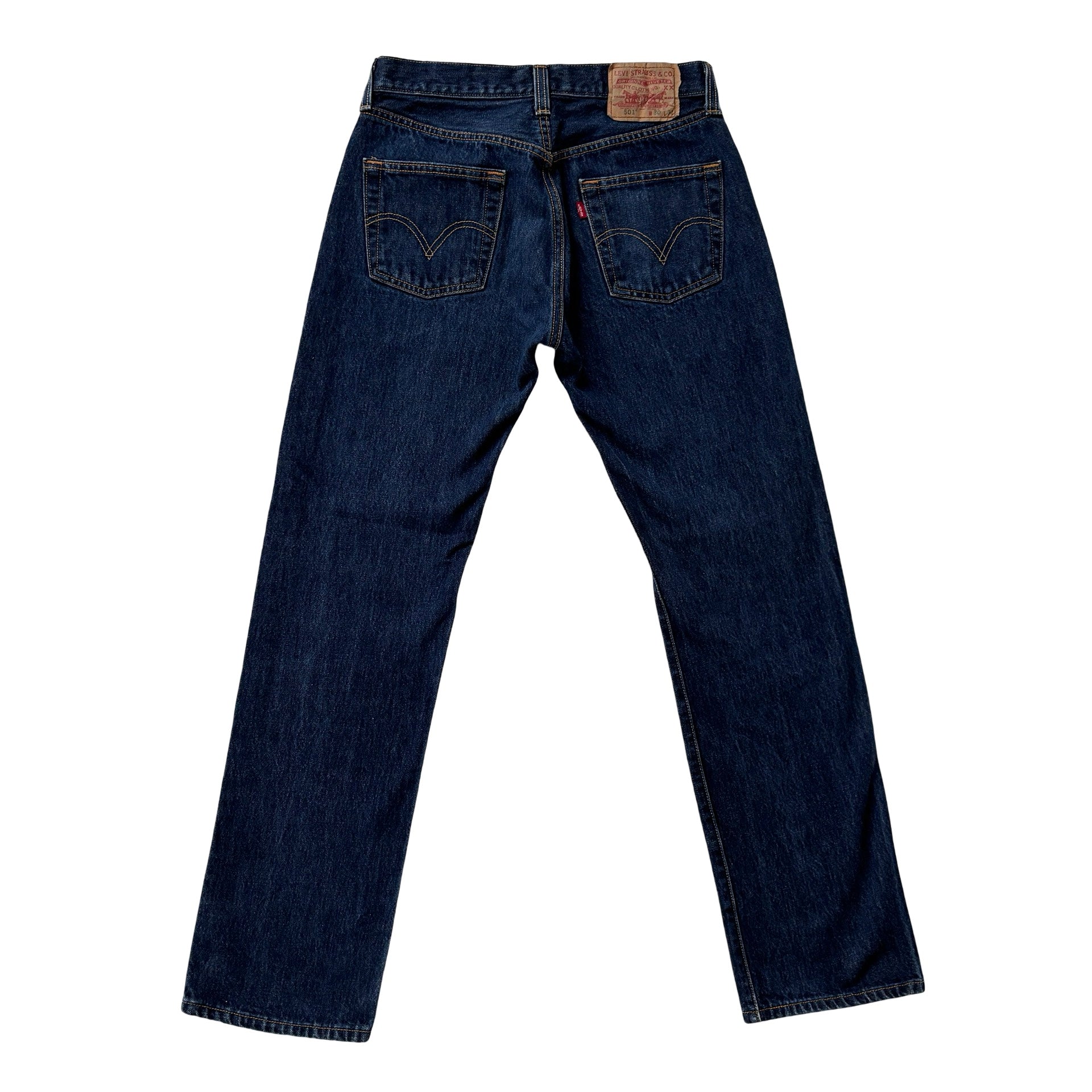 Levi’s Dark Wash 501s (S)