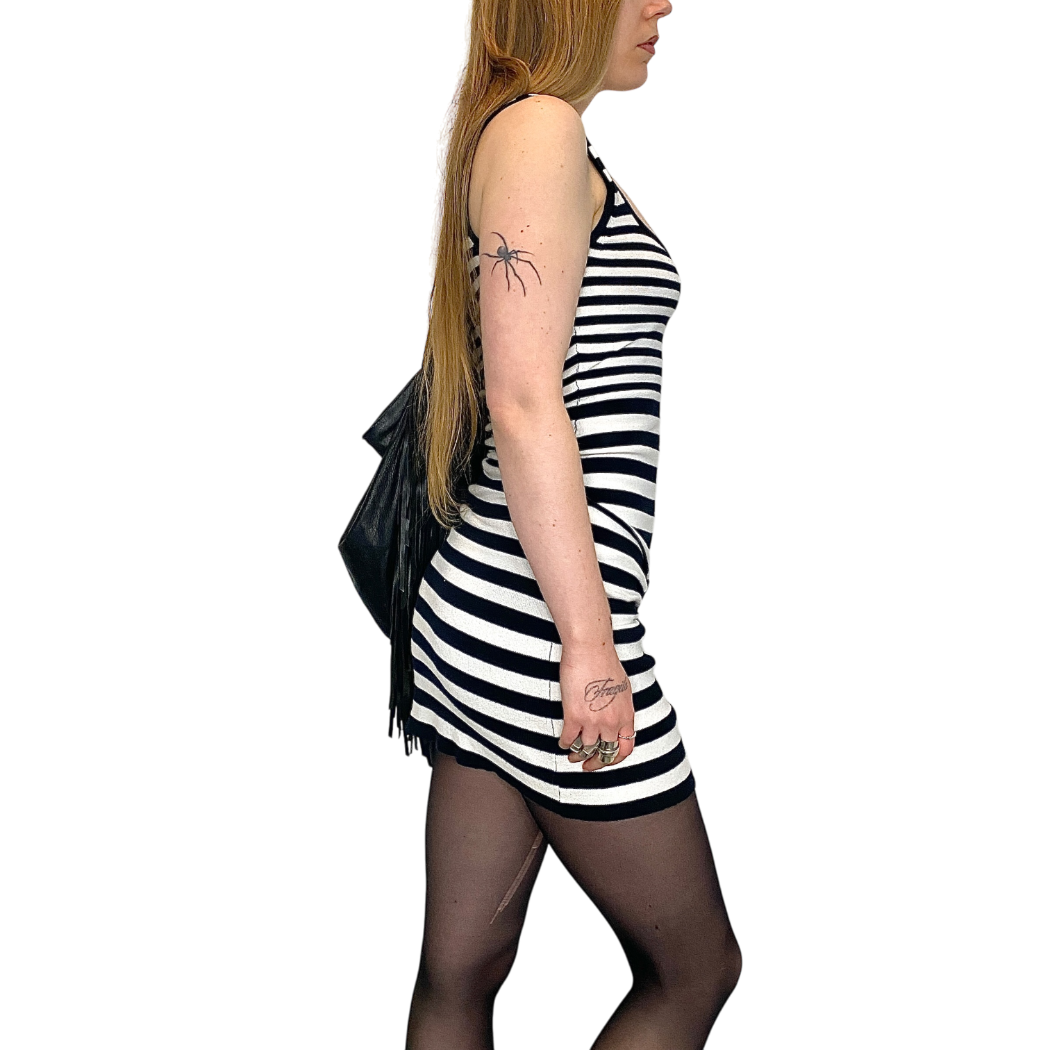 Vintage Morgan De Toi Striped Mini dress (S)