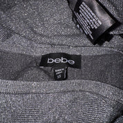 Bebe Metallic Batwing Top (XS)