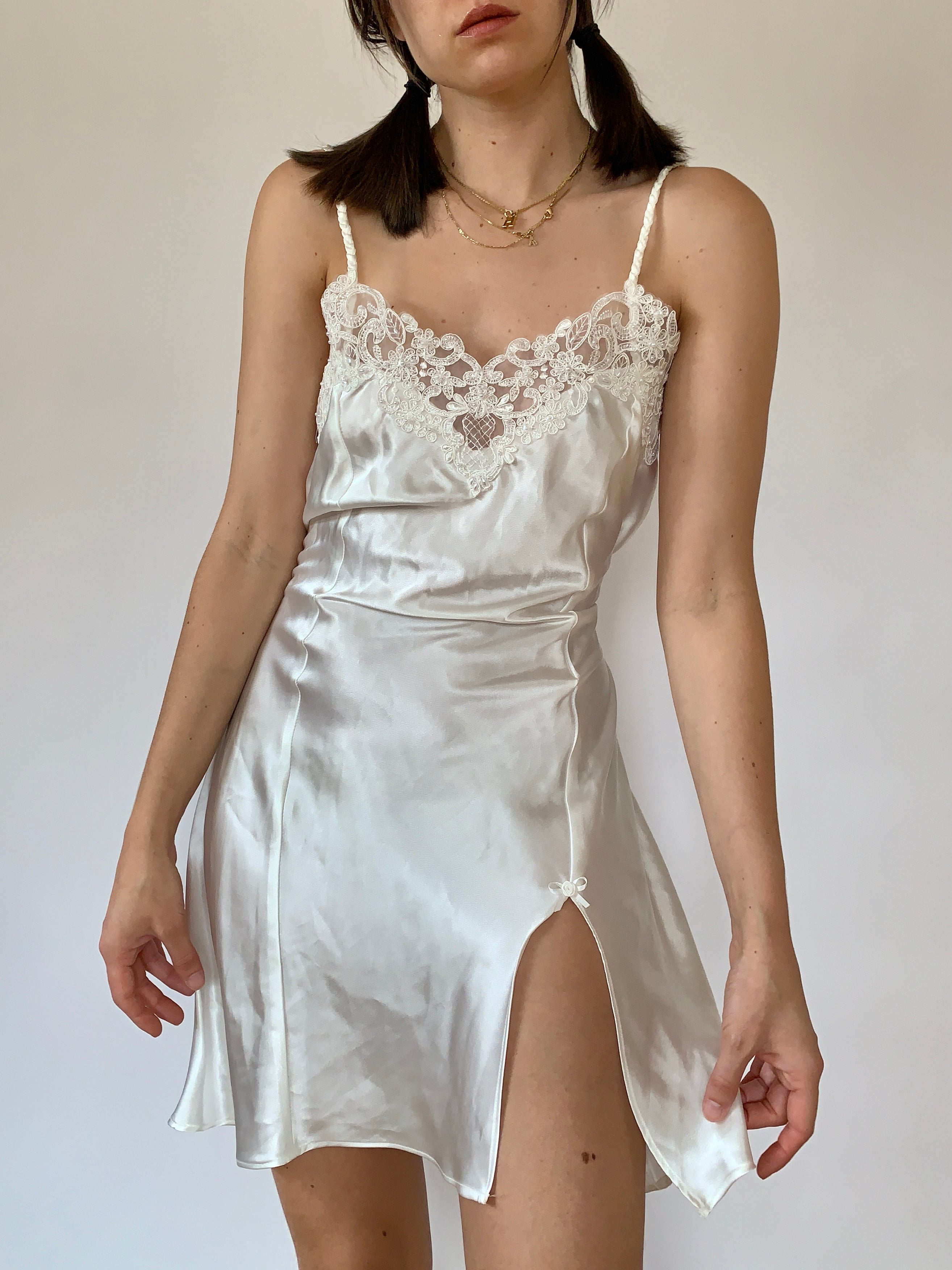 Y2K Pearl Slip - Large