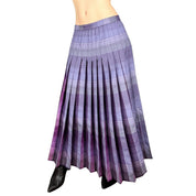 Vintage Reversible Wool Plaid Maxi Skirt (M)