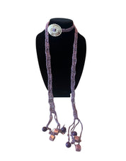 Concho Buckle Scarf