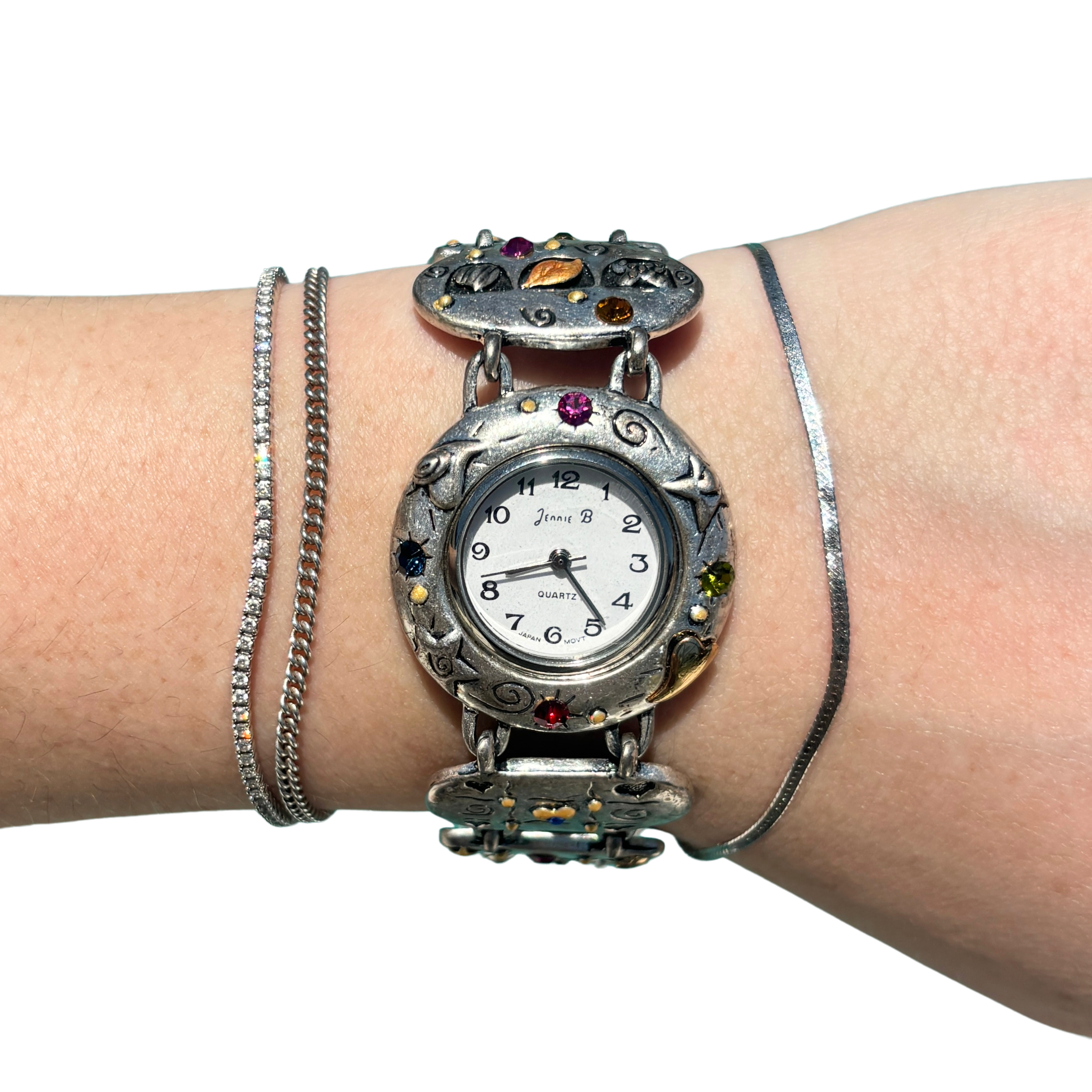 Gem Inlay Jennie B Watch – Holy Thrift - Main Image